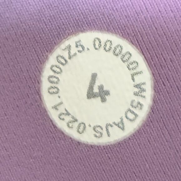 Lululemon Power Thru High-Rise Tight 25"Over Tie Dye Wisteria Purple Size 4 - Picture 10 of 10